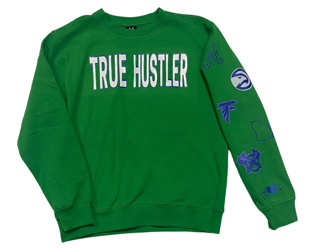 True Hustler sweatshirt “Green”