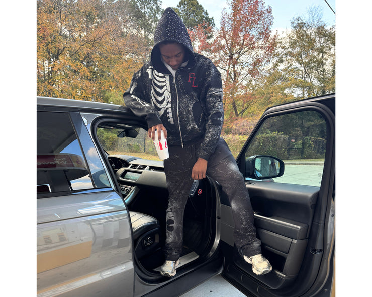 FL skeleton Hoodie