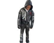 FL skeleton Hoodie