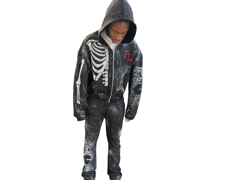 FL skeleton Hoodie