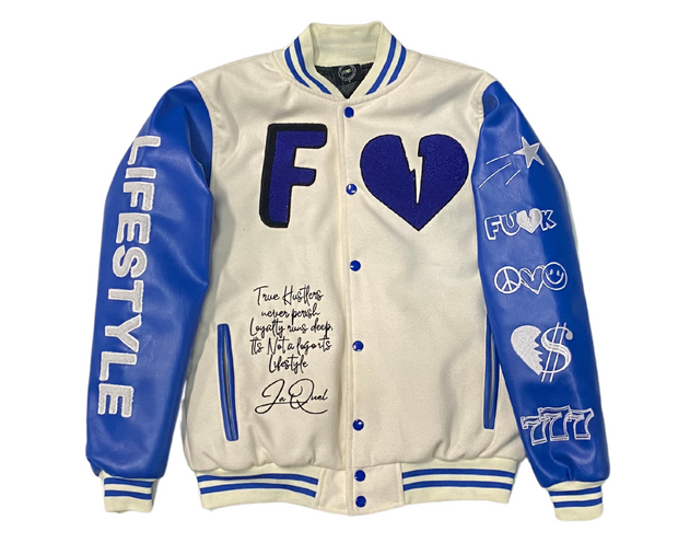 Fuk Love Letterman Jacket